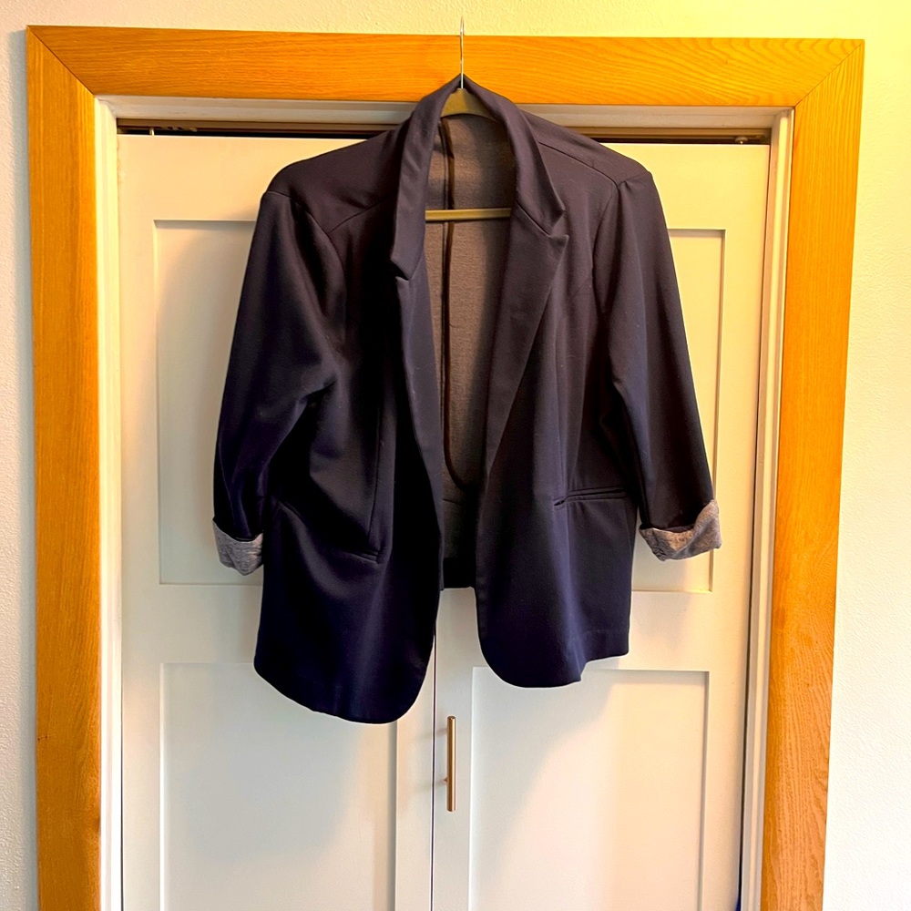 Plus size Navy Size 2X Blazer